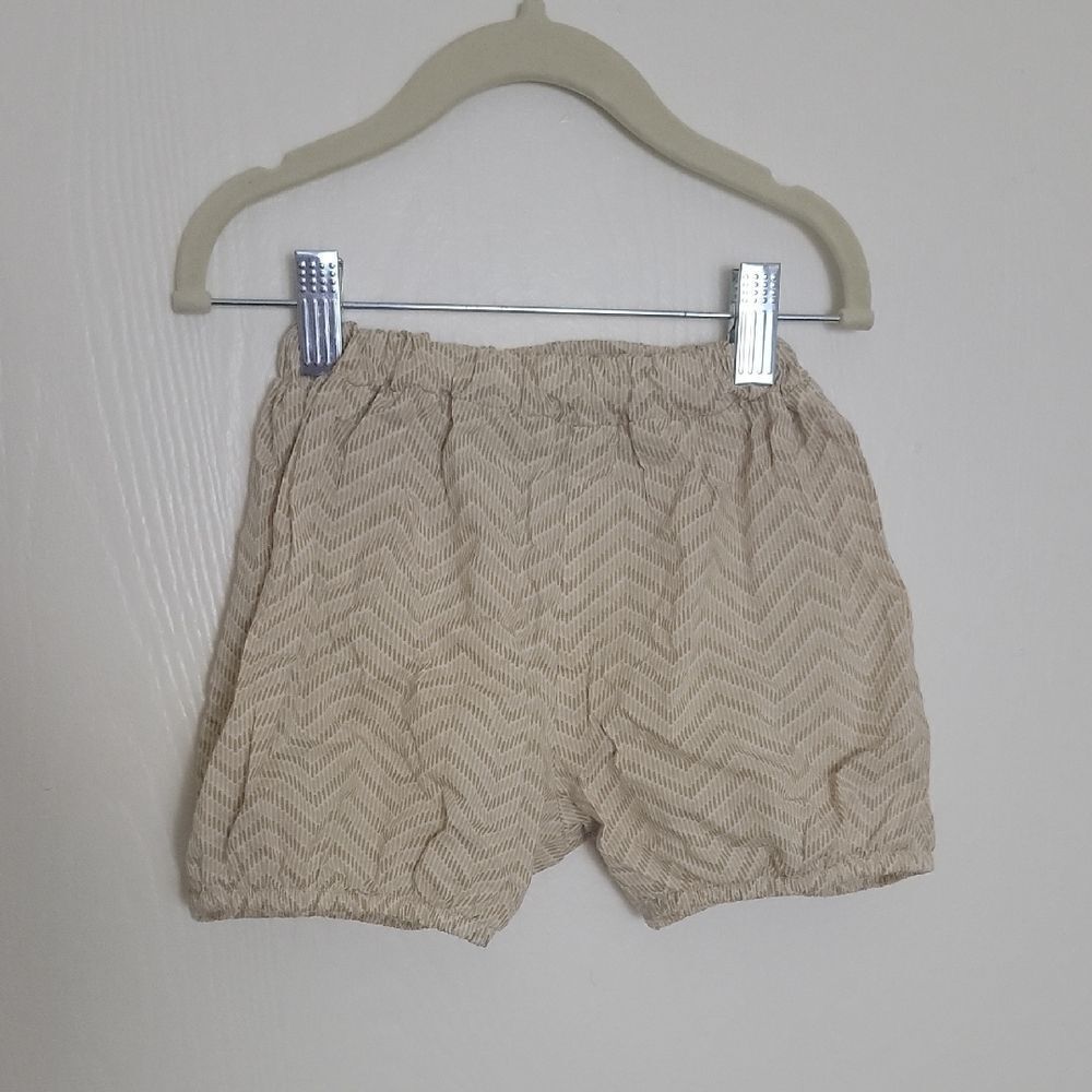 Chevron Patterned Baby Shorts